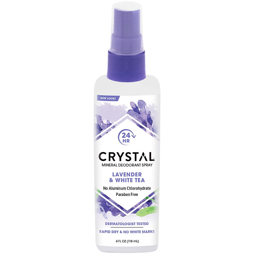 Crystal Deodorant Spray Lavendar & White Tea 118ml
